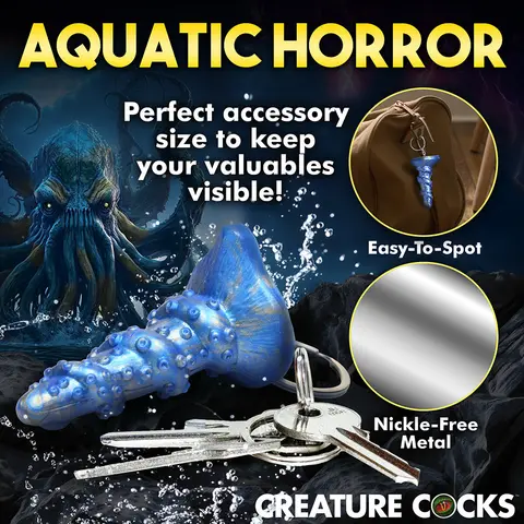 Creature Cocks Lord Kraken Silicone Keychain