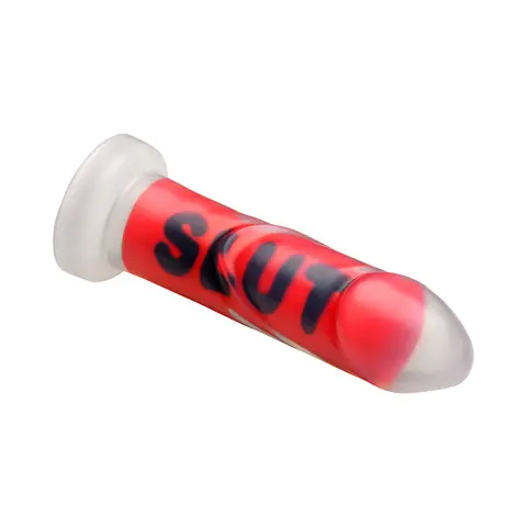 Master Series SLUT Silicone Dildo