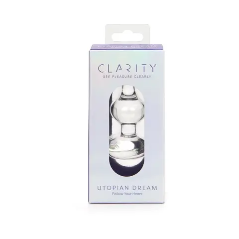 Clarity Utopian Dream Glass Plug