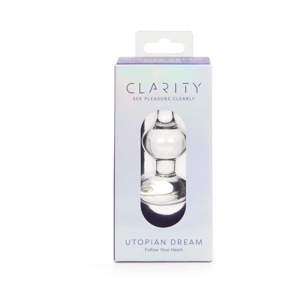 Clarity Utopian Dream Glass Plug