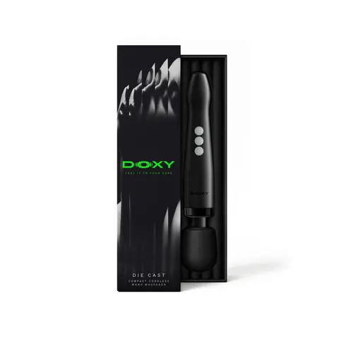 Doxy Die Cast Compact Cordless Wand in Black