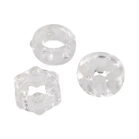 Crystal Jellies Performance Ring Set in Clear