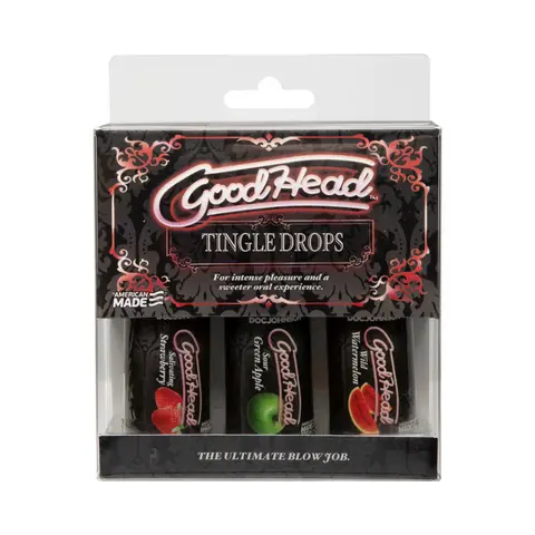 GoodHead - Tingle Drops - 3 Pack