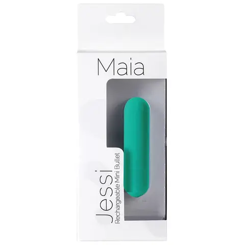 Maia Jessi Rechargeable Mini Bullet in Emerald