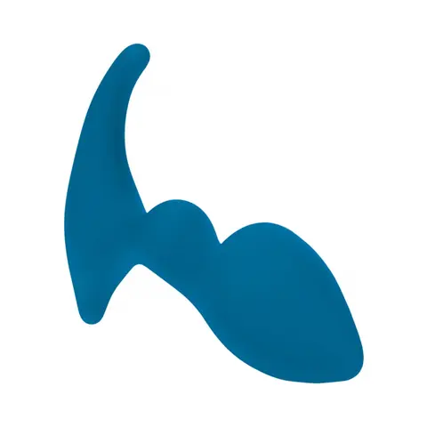 LEVELZ Double Ripple Silicone Prostate Massager in Teal