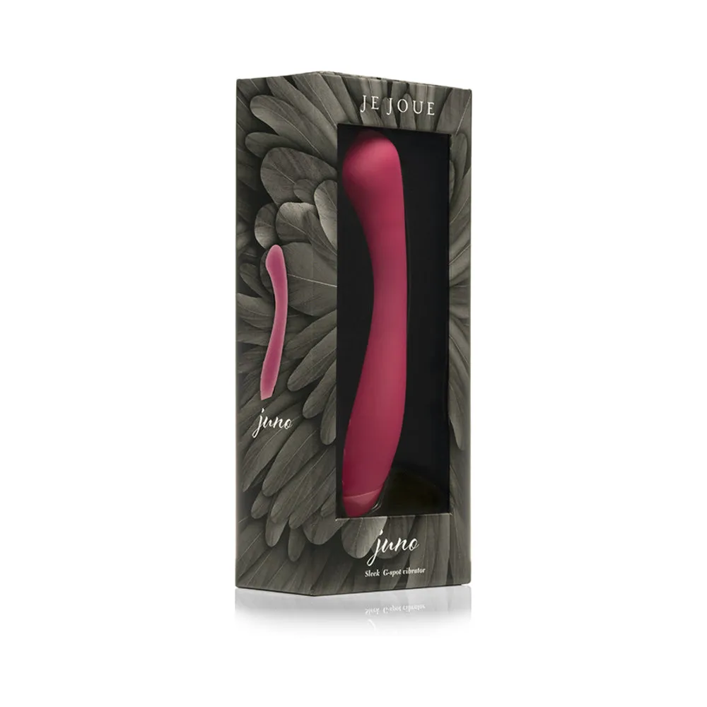 Je Joue Juno Rechargeable Silicone G-Spot Vibrator in Fuchsia