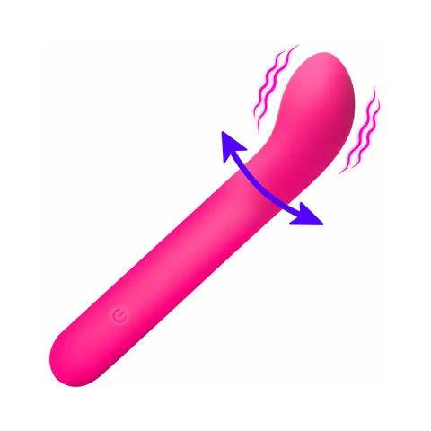 BANG! G-Spot Flexible Silicone Vibrator in Pink