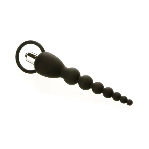Adam & Eve Vibrating Silicone Anal Beads (Bag Packaging)