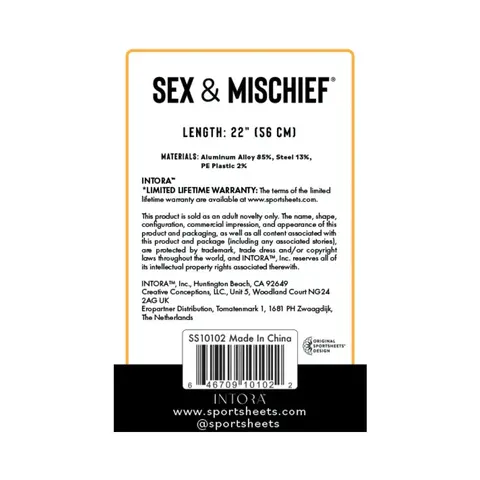 Sportsheets Sex & Mischief Lace Spreader Bar