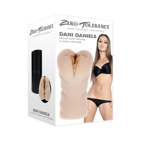 Zero Tolerance Dani Daniels Movie with Vagina & Anal Stroker Light