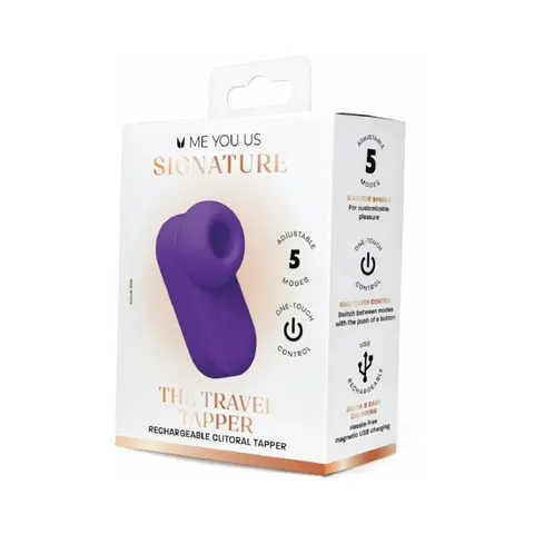 Me You Us Signature The Travel Tapper in Purple