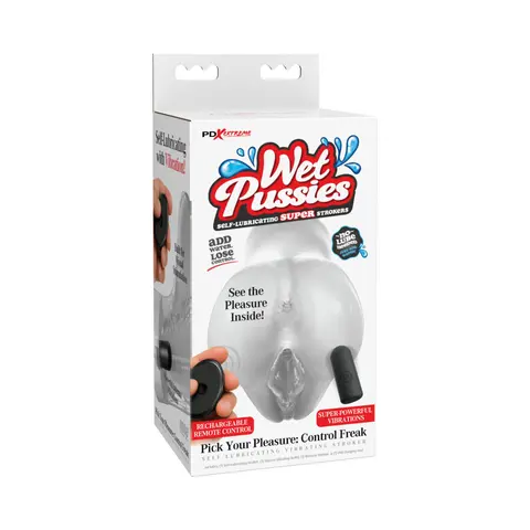 PDX Extreme Wet Pussies Self-Lubricating Pick Your Pleasure: Control Freak in Frost