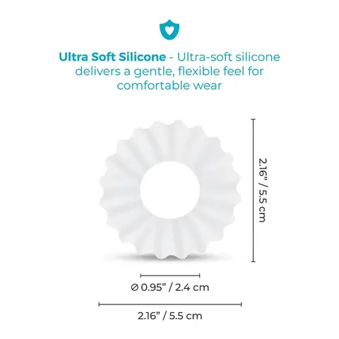 b-Vibe Flex Ring Ripple Ultra Soft Silicone C-Ring