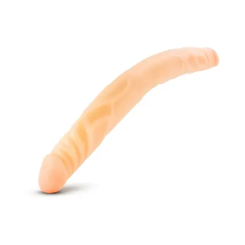 B Yours 14 in. Double Dildo in Beige