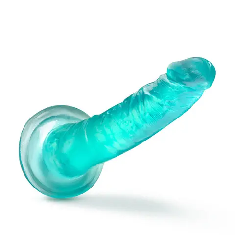 B Yours Plus Lust n' Thrust 7 in. Dildo in Teal