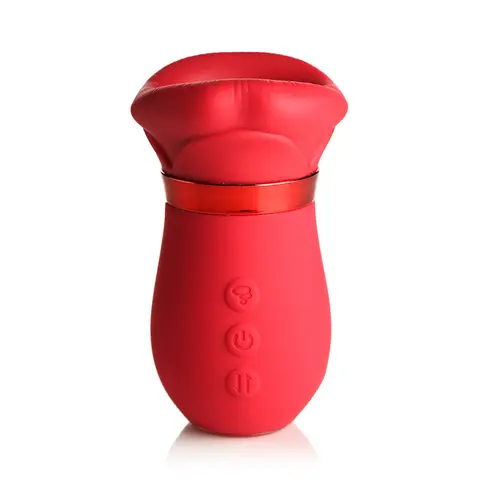 Lickgasm Kiss Me More Kissing, Sucking, & Vibrating Clitoral Stimulator