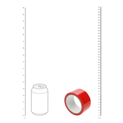Ouch! PVC Non-Stick Tape in Red