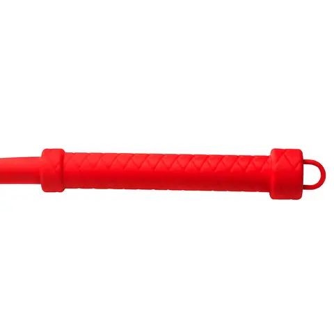 Master Series Viper Tail Silicone Whip in Red