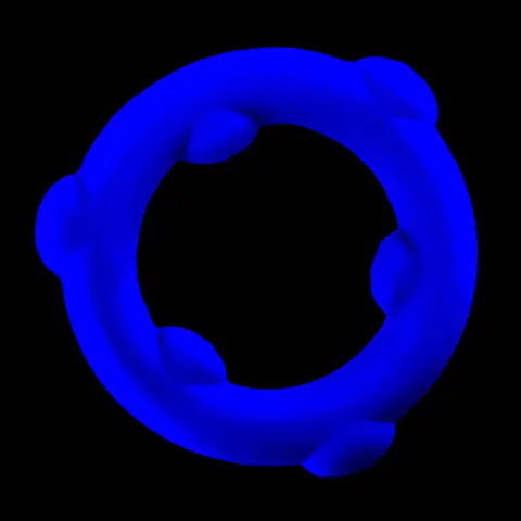 Oxballs Spinner Single Silicone Ring Glacier