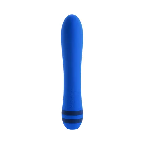 Evolved The Pleaser Rechargeable Vibrator Silicone Blue