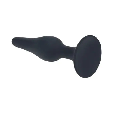 LEVELZ Slim Silicone Anal Plug Small in Black