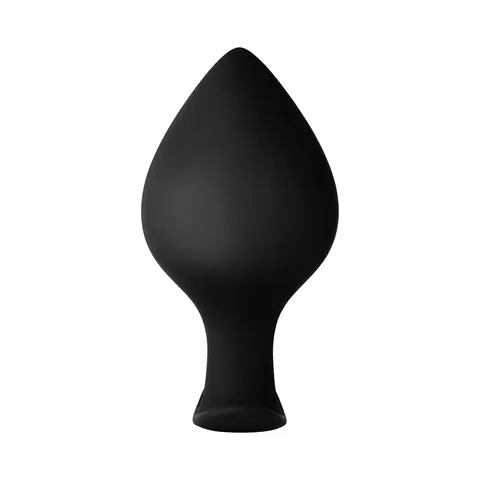 Forto F-60 Spade Silicone Anal Plug Medium in Black