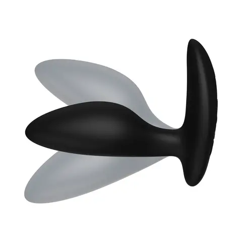 We-Vibe Ditto+ Rechargeable Remote Control Vibrating Anal Plug Satin Black