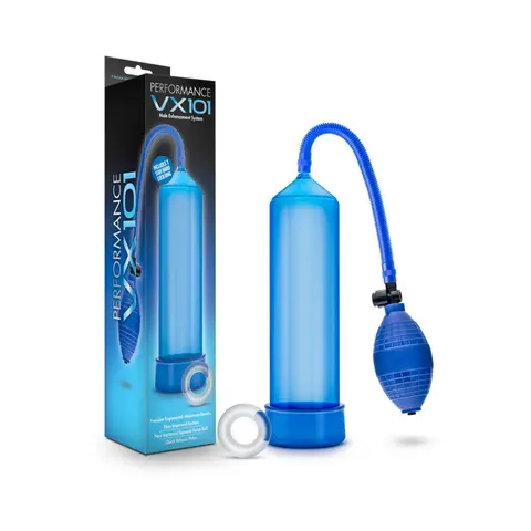 Performance VX101 Male Enhancement Pump in Blue