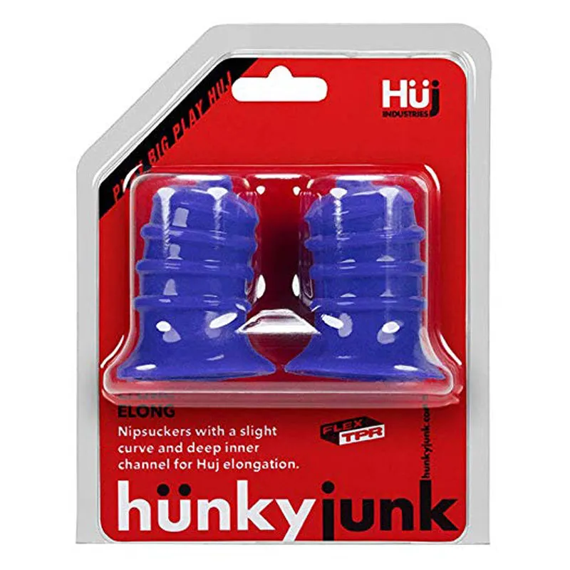 Hunkyjunk ELONG Wide Base Nipsucker in Black