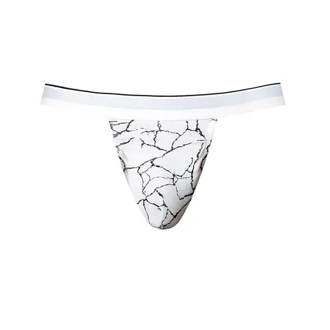 Male Power Soo Cumfy Jock Black/White L/XL