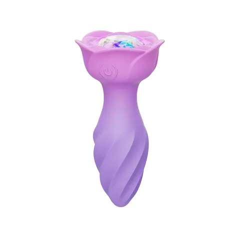 Adam & Eve Rotating Rose Plug