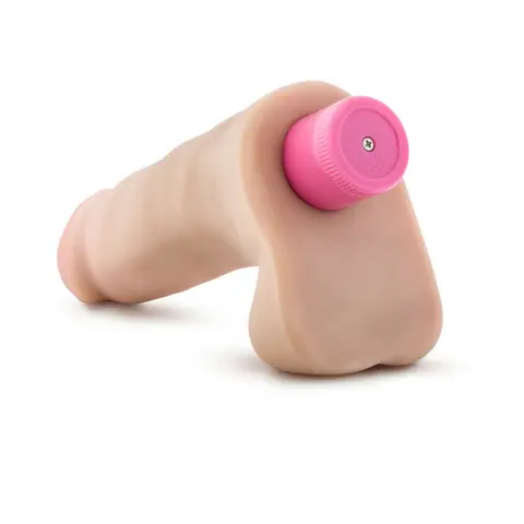 X5 Plus Realistic 7 in. Vibrating Dildo Beige