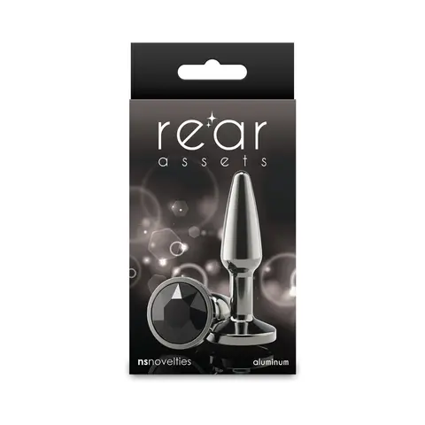 Rear Assets Tapered Plug Gunmetal/Black Small