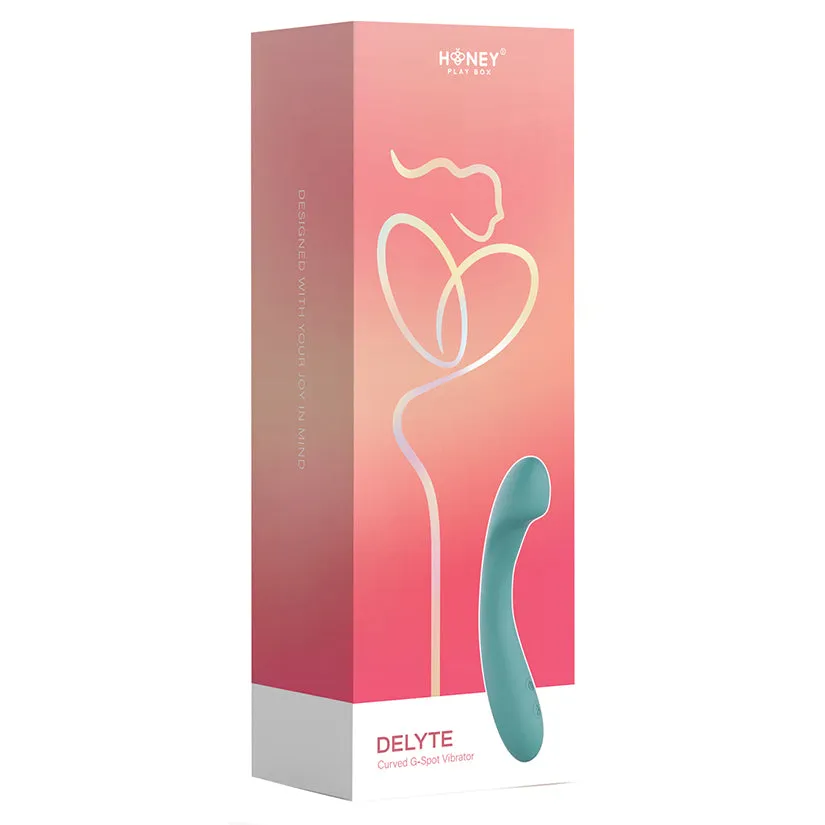 Honey Play Box Delyte Warming G-Spot Vibrator in Blue