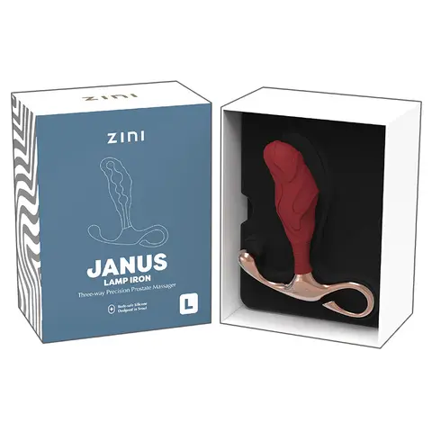 Zini Janus Lamp Iron Bordeaux Large