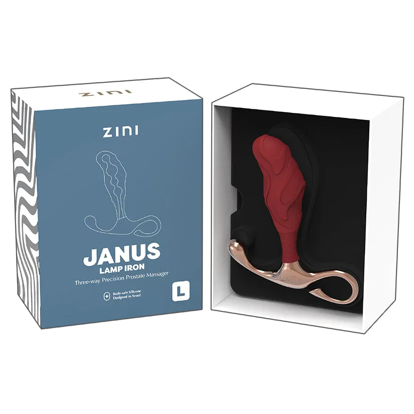 Zini Janus Lamp Iron Bordeaux Large