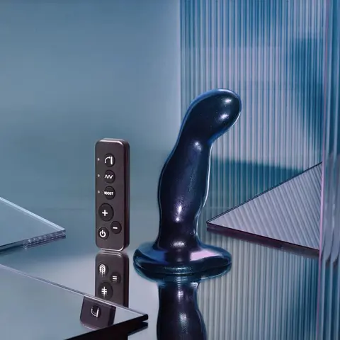 Strap-On-Me Fingering & Vibrating Dildo M in Blue