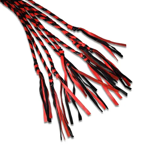 Prowler RED Long Handle Flogger Black/Red