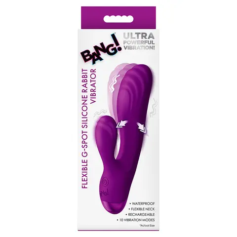 Bang! G-Spot Silicone Rabbit Vibrator