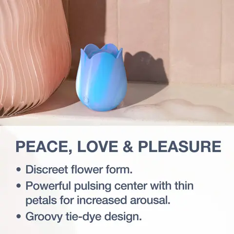 Rose Toy Tie-Dye Vibrator