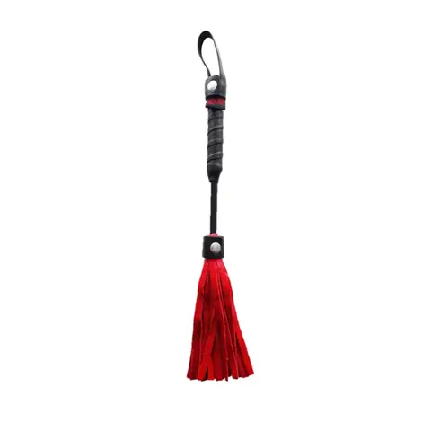 Rouge Mini Flogger 10 in. in Red