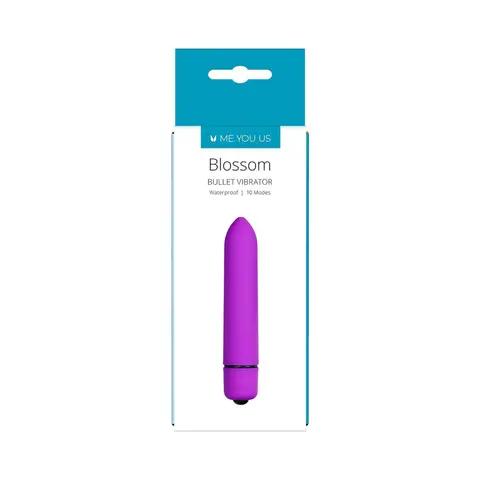 Me You Us Blossom 10 Mode Bullet Vibrator in Purple