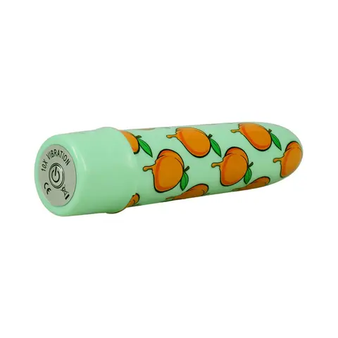 GoodHead Buzz Buddies 5 in. Muti-Speed Vibe Peaches