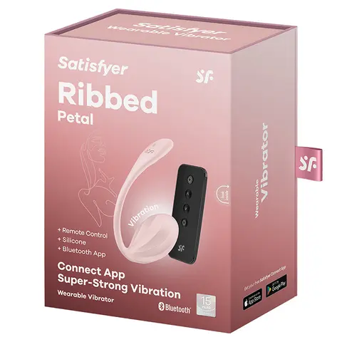 Satisfyer Ribbed Petal Rose