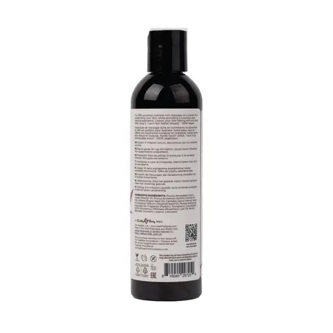 Earthly Body Hemp Seed CBD Relaxing Massage and Body Oil Lavender 8 oz.