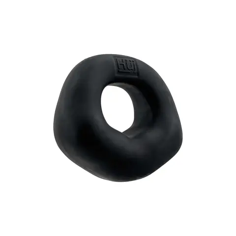 Hunkyjunk Fit Bulge Hung-Style Cockring Black Fog