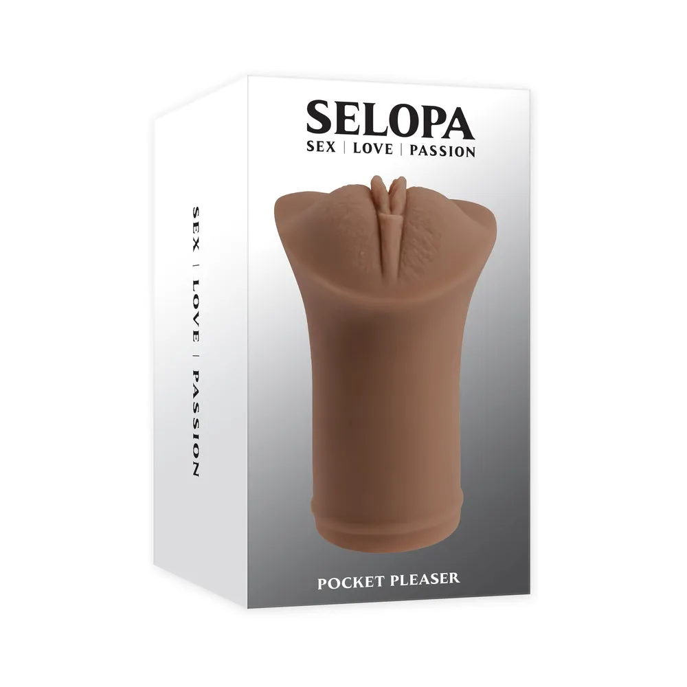 Selopa Pocket Pleaser Stroker in Dark