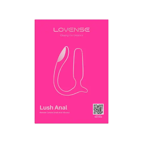 Lovense Lush Anal App-Controlled Compact Powerful Butt Plug