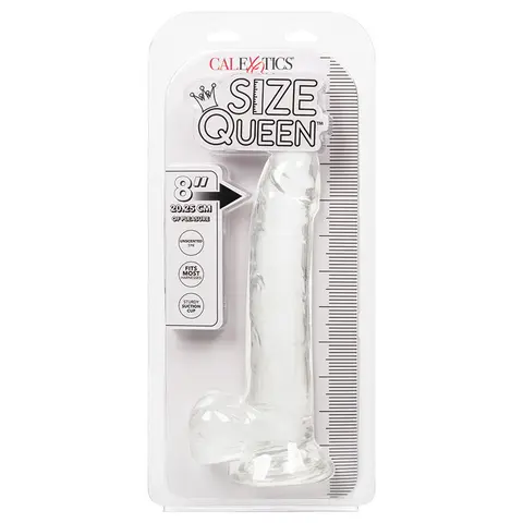 Size Queen Clear 8 in.