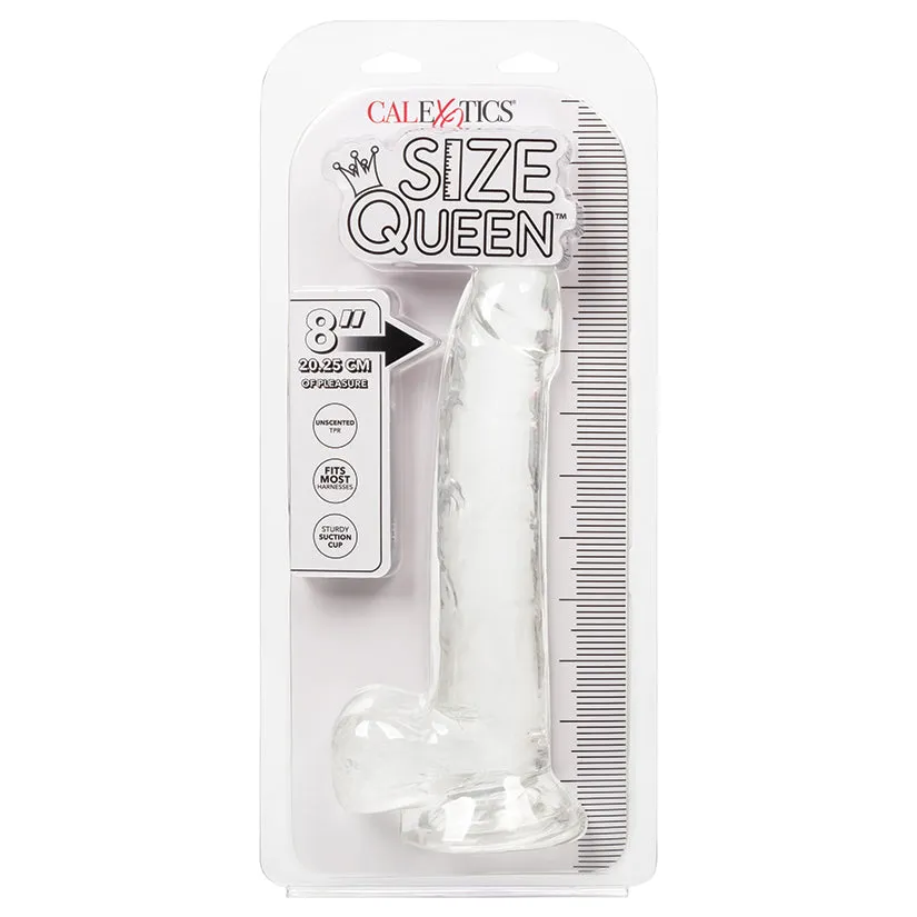 Size Queen Clear 8 in.